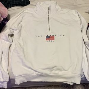 brandy melville LA zip up